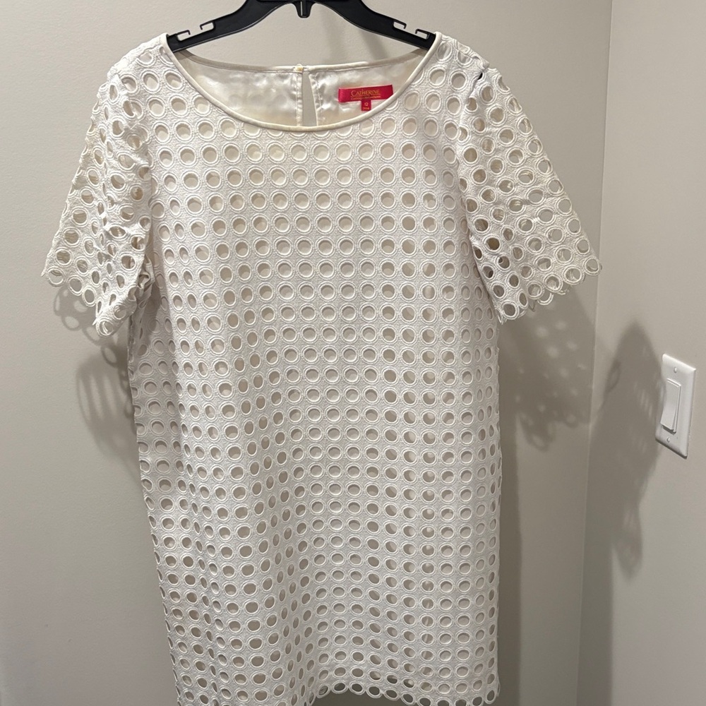 Catherine Malandrino White Mini Dress
